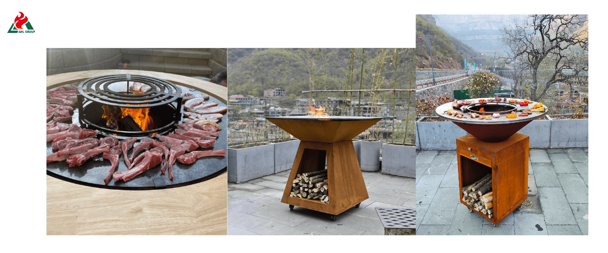 Durable Corten Grill for Outdoor Living Supplier